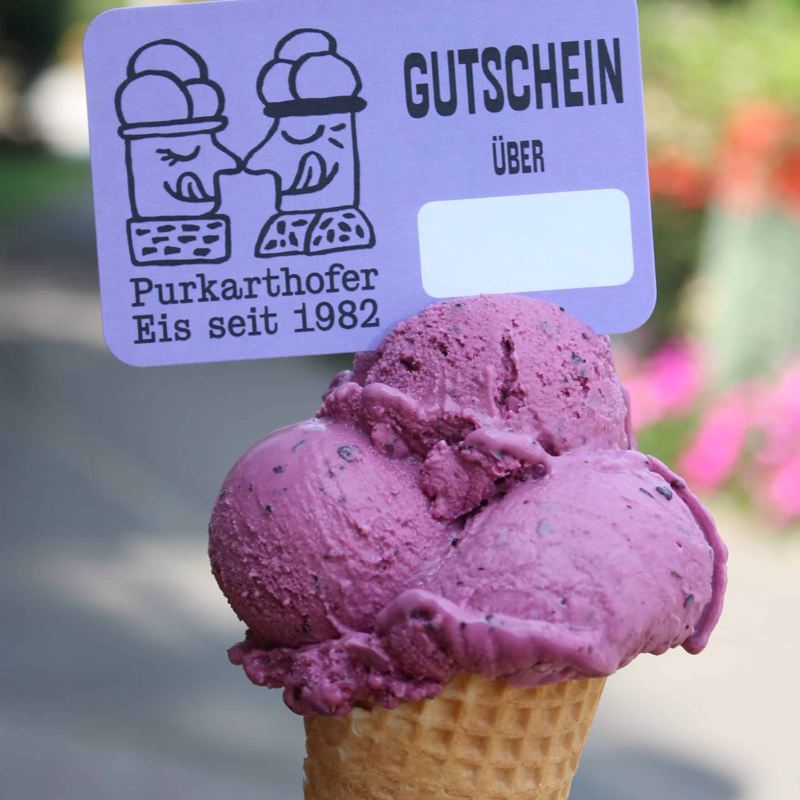 Bei Purkarthofer Eis haben wir ein neues Corporate Design!