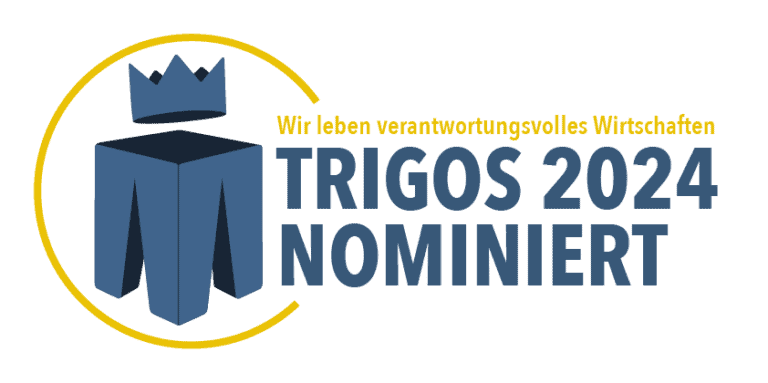 Wir freuen uns riesig über die Trigos-Nominierung, den größten Preis Österreichs für Nachhaltiges Wirtschaften.