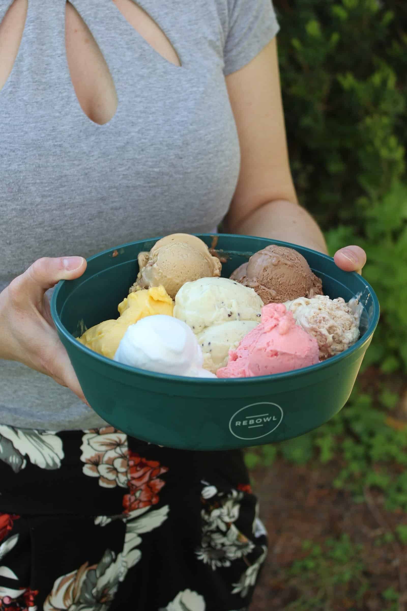 Nachhaltiges Pfandsystem für dein Eis für zu Hause.