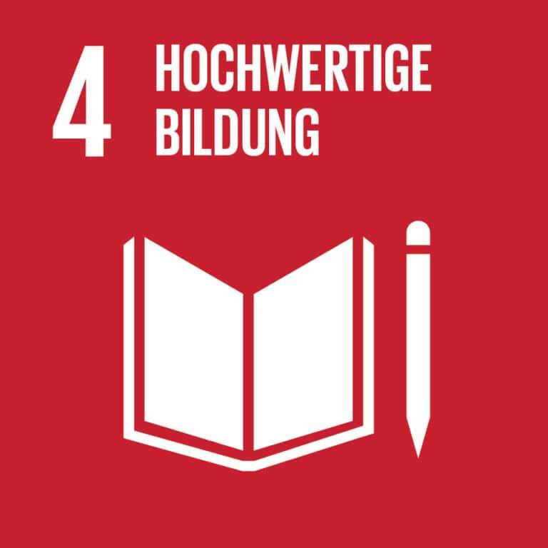 Wir unterstützen die 17 Nachhaltigkeitsziele (SDGs).