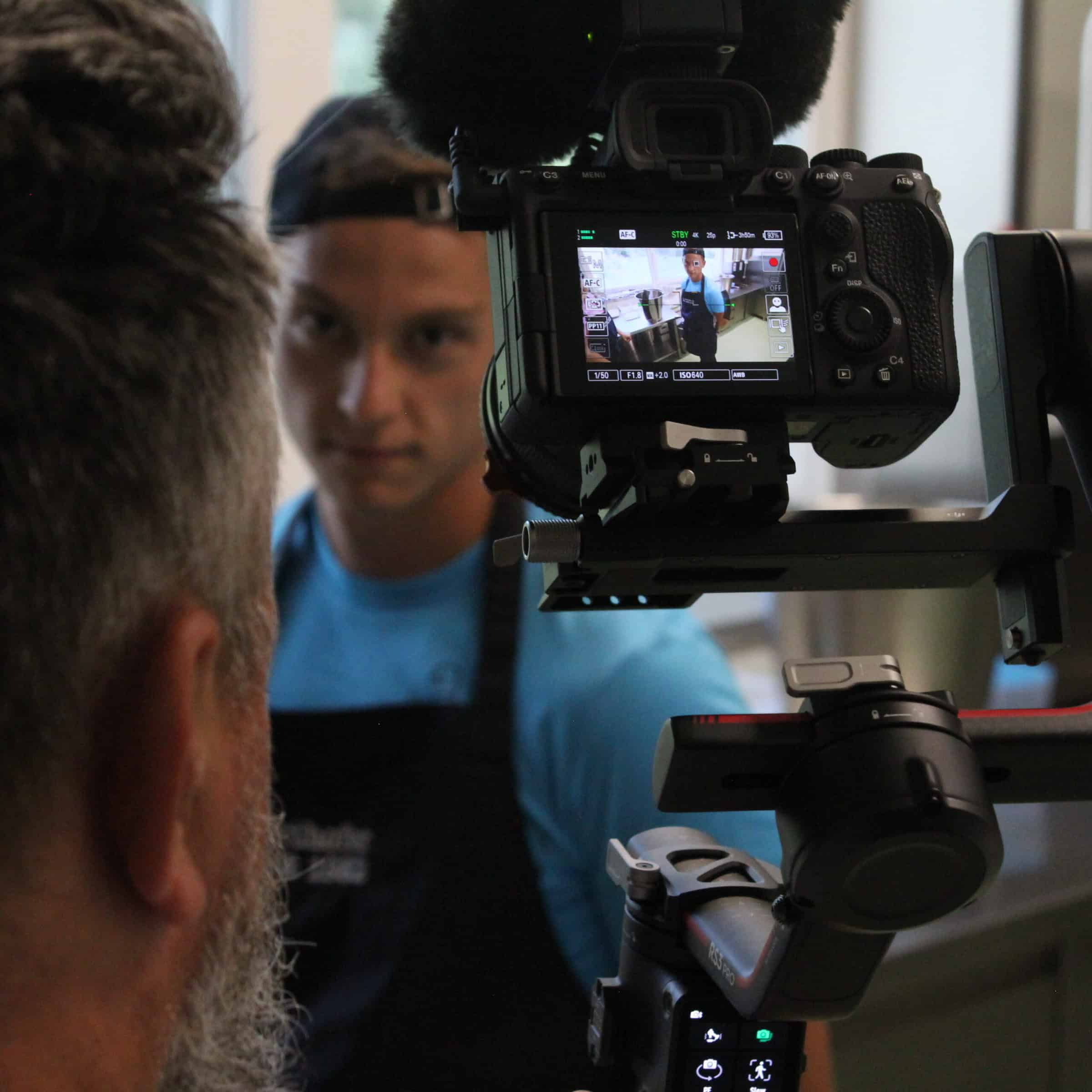 Mit Jürgen Pechmann haben wir einen Videodreh zu unseren New Work Aktivitäten gehabt.