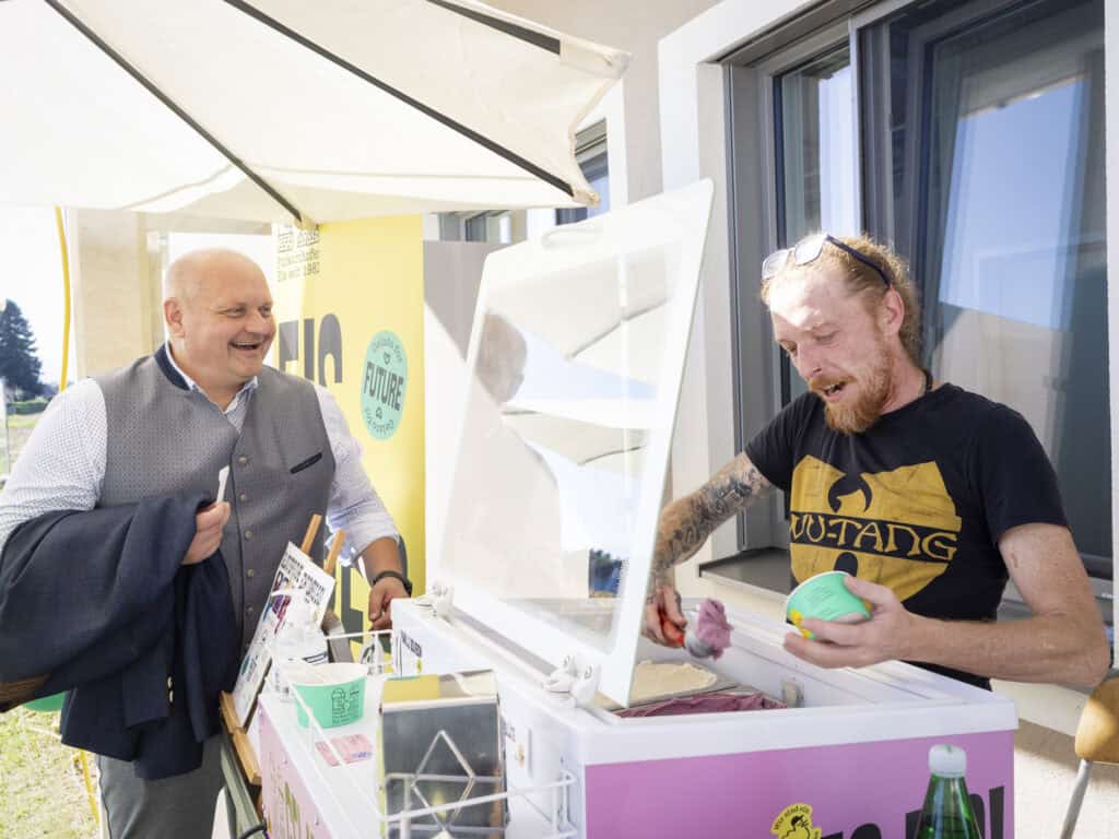 Wir waren mit Eis dabei beim Lindenparkfest in Gössendorf!