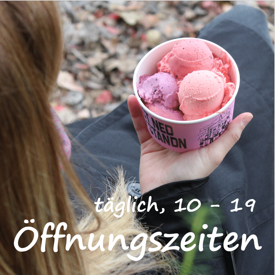 Unsere Öffnungszeiten ab Mitte/Ende September.