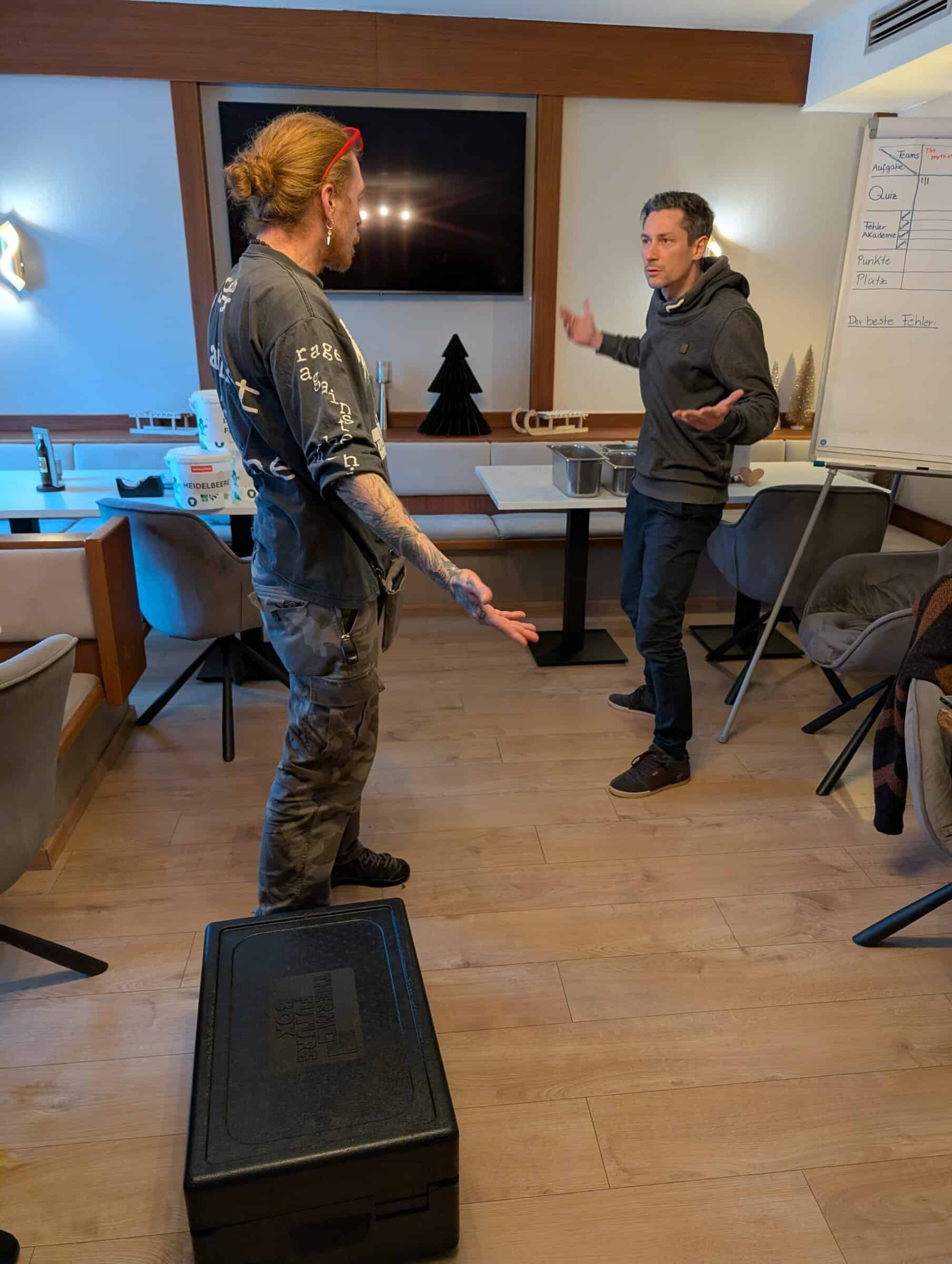 Zum ersten Mal haben wir eine Fehlerparty gemacht, um unsere Fehler zu feiern und aus ihnen zu lernen!