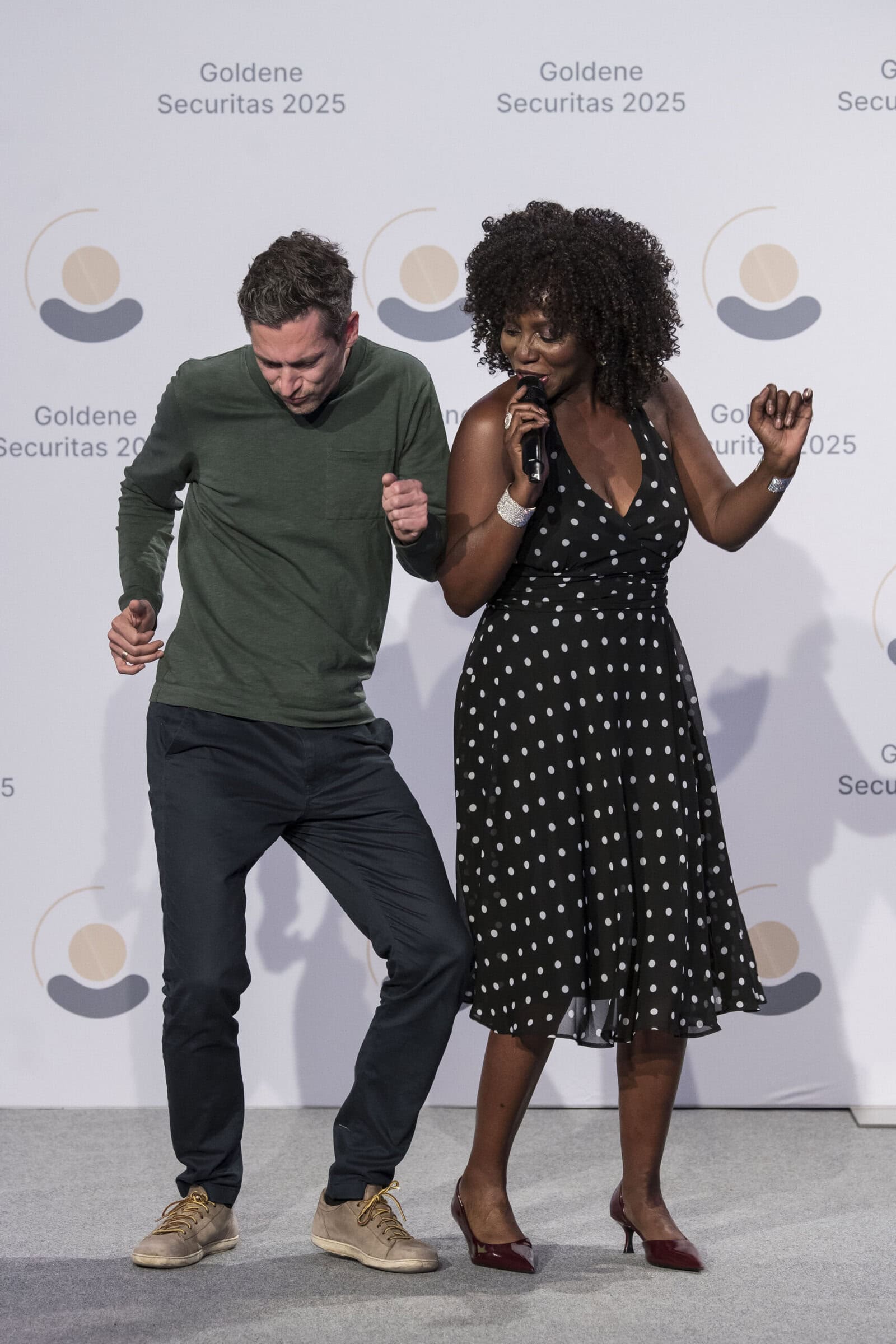 Klaus Purkarthofer hat bei der Goldenen Securitas tanzen dürfen.