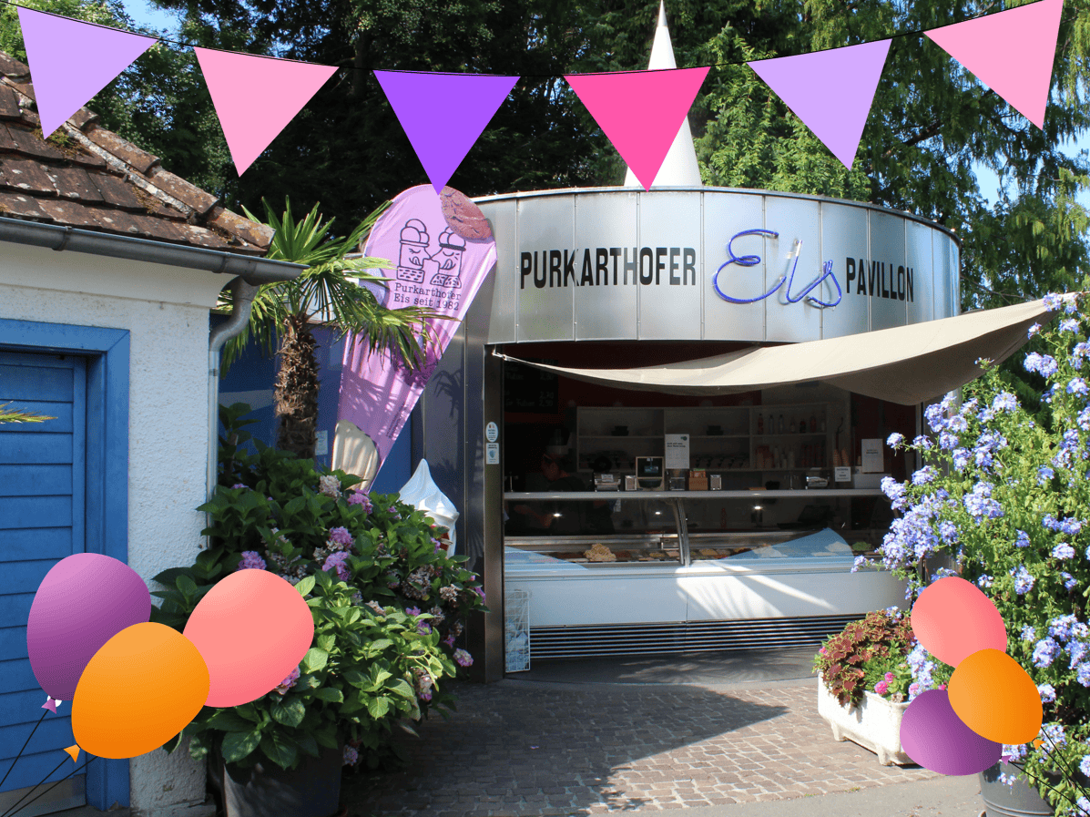 Am 30. Mai feiern wir 20 Jahre Purkarthofer Eispavillon - sei dabei!