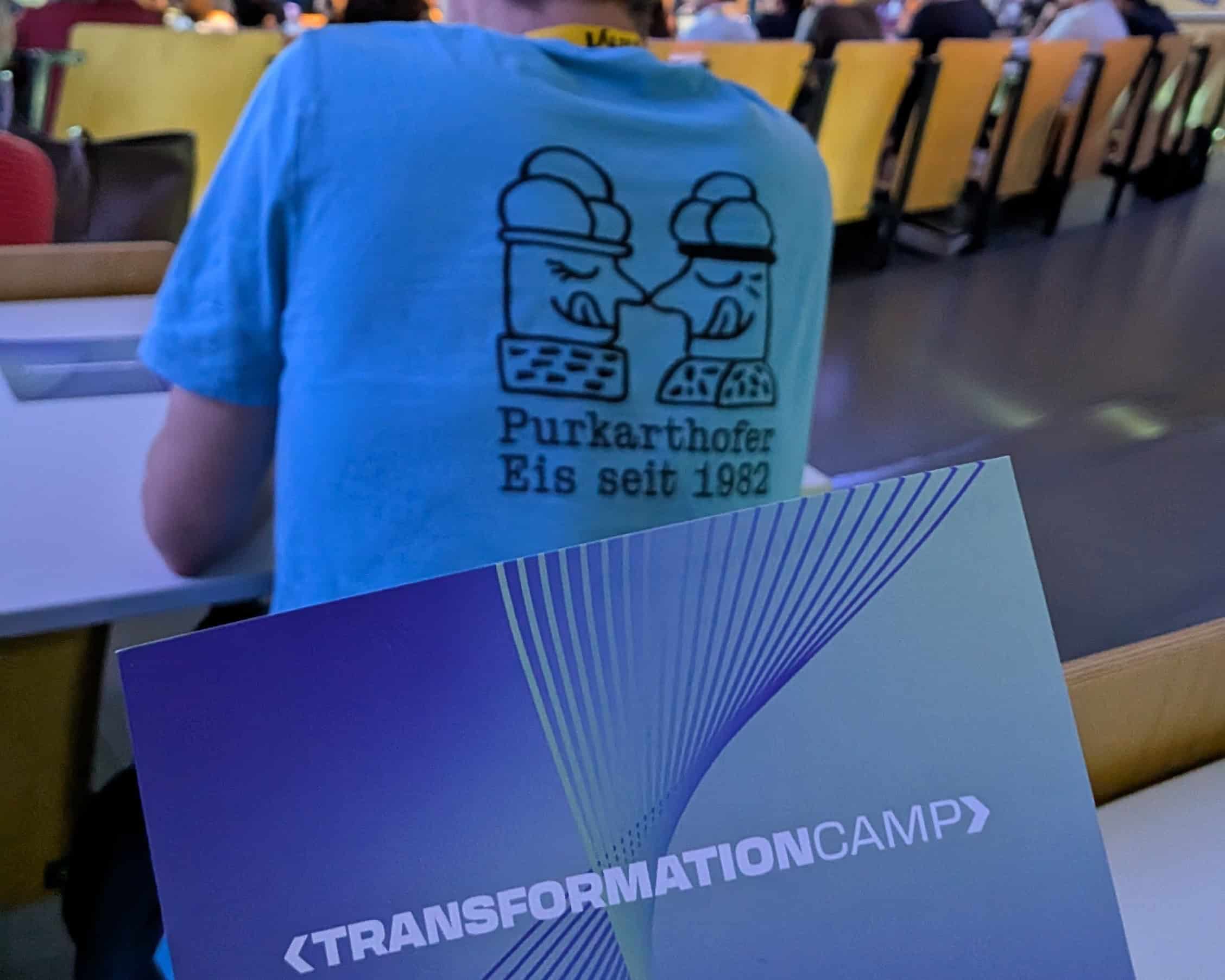 Klaus und Angelika fuhren mit Gelato for Future nach Wien zum Transformation Camp.