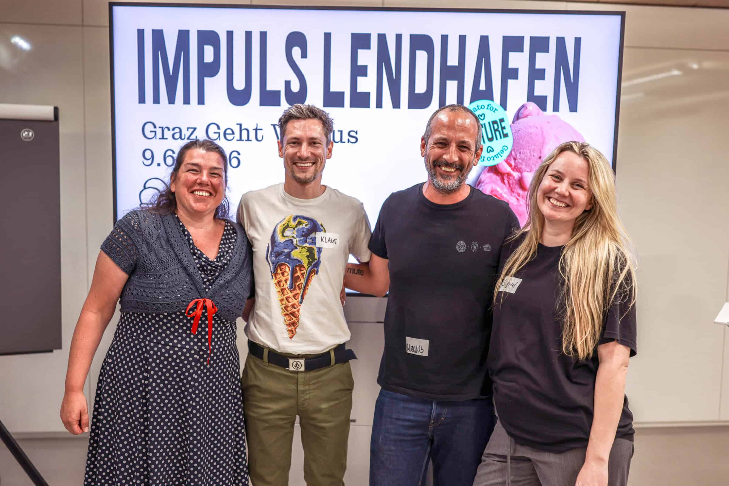 Klaus Purkarthofer hat zwei Impulse bei Graz Geht Voraus gehalten.
