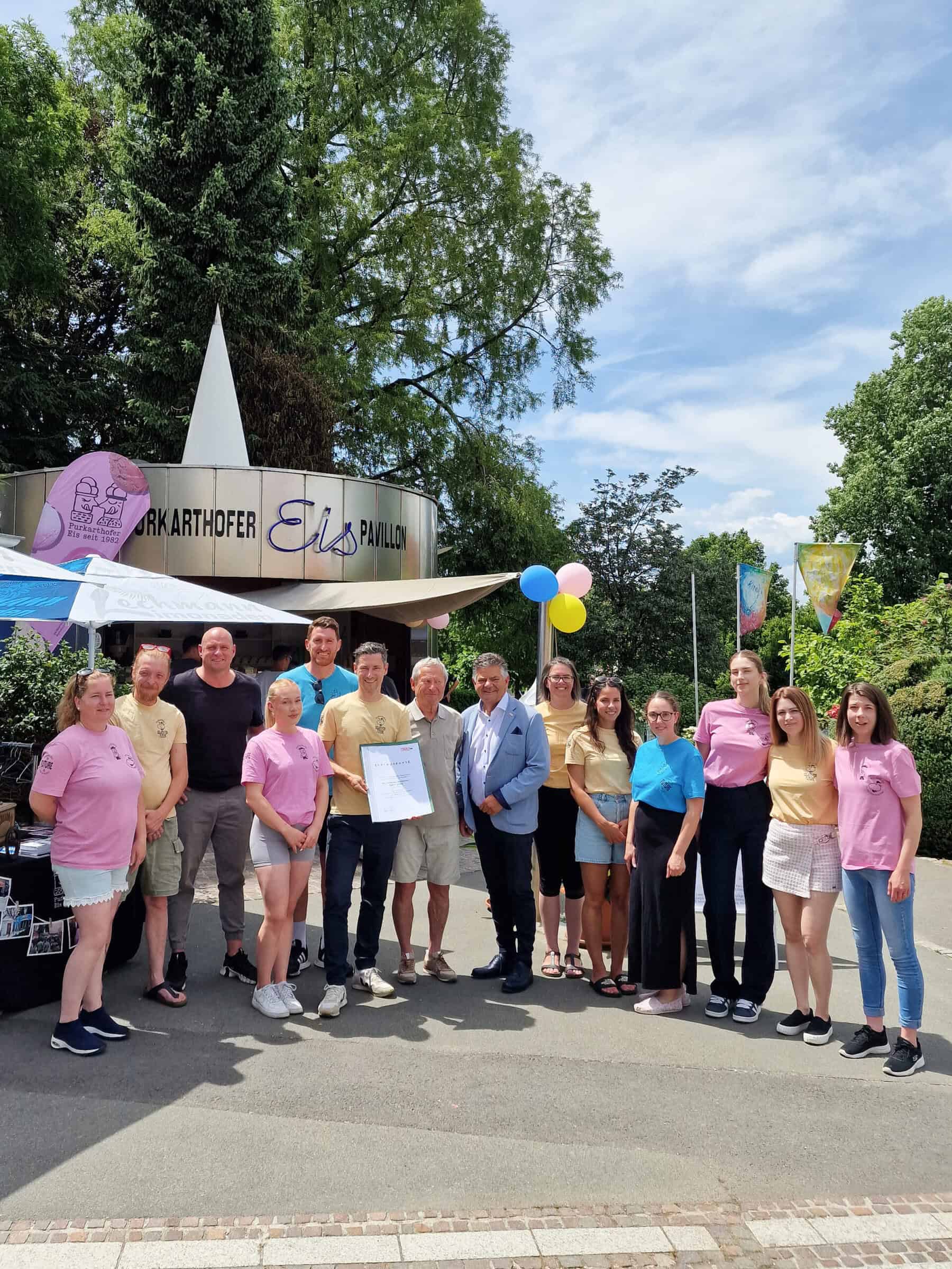 Unsere Feier 20 Jahre Purkarthofer Eispavillon war ein voller Erfolg!